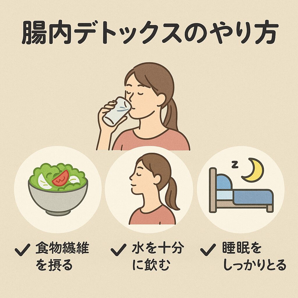 腸内デトックスの正しいやり方