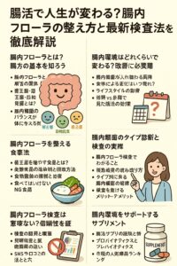 腸活で人生が変わる？腸内フローラの整え方と最新検査法を徹底解説 | 腸活ラボ - 乳酸菌で健康生活