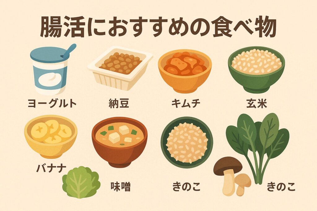 腸活におすすめの食べ物とは?ランキング形式で紹介
