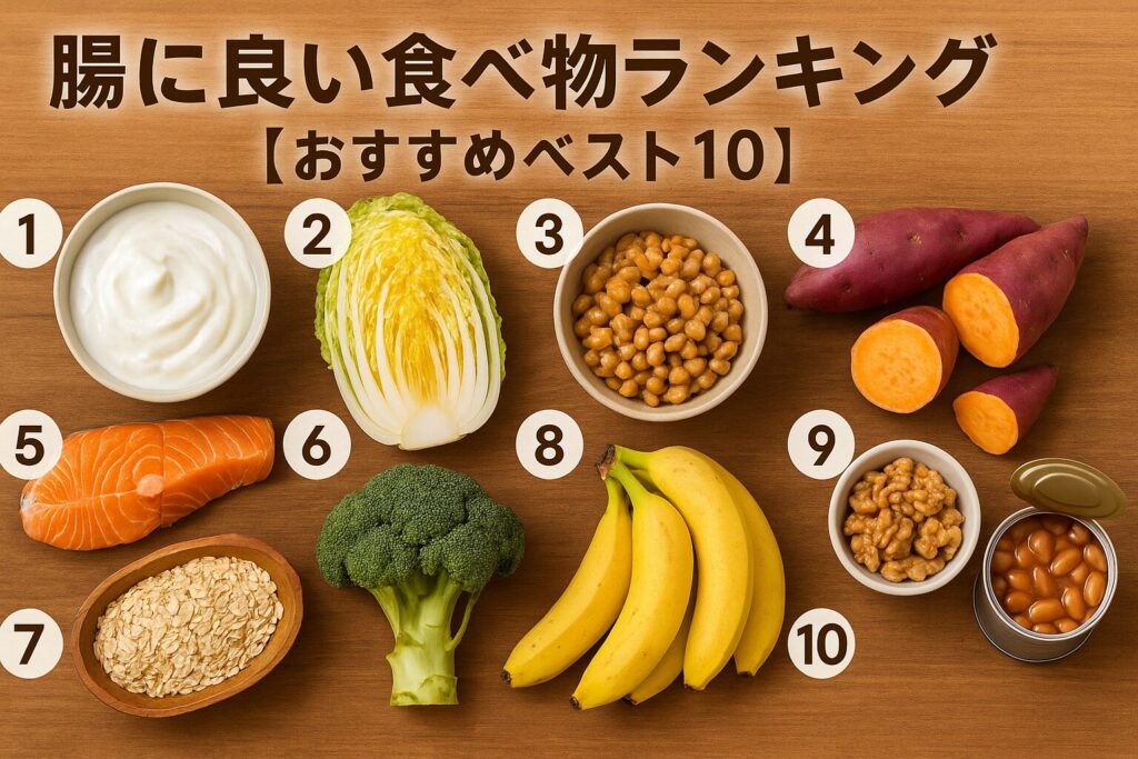 腸に良い食べ物ランキング【おすすめベスト10】