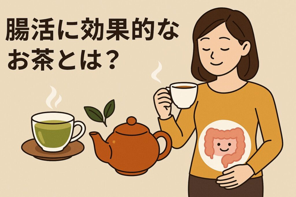 腸活に効果的なお茶とは?